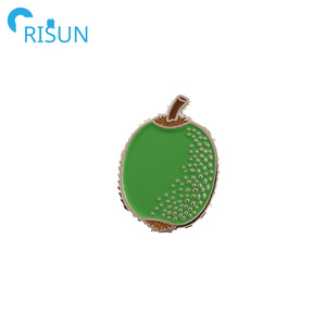 Usine personnalisée Passion passionnée <span class=keywords><strong>Kiwi</strong></span> Fruit émail épinglette Logo personnalisé propre <span class=keywords><strong>Kiwi</strong></span> plante breloques émail broche Badge broche - Product Image 6