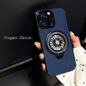 Thích hợp cho các trường hợp máy tính Màu rắn của iPhone 15Pro Max với một thiết kế thắt lưng nhỏ Iphone 16 con quay hồi chuyển đứng trường hợp điện thoại - Product Image 3