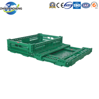 Caisse agricole de qualité commerciale 600x400x140mm-Système de nid de pile perforé pour le stockage des fruits
