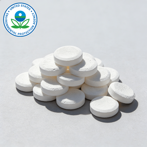 Clorador de <span class=keywords><strong>piscina</strong></span> de disolución lenta, registrado por la EPA de EE. UU., <span class=keywords><strong>pastillas</strong></span> de 3 pulgadas, pH 2.6-3.2, 3.3g/20g - Product Image 5