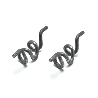 Baut Spiral Coil Bending dengan Ujung Berulir untuk Perakitan Logam Kustom