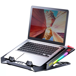 Base di Raffreddamento <span class=keywords><strong>per</strong></span> Laptop da Gaming RGB 15.6"-17" con 3 Ventole, Alimentazione USB, <span class=keywords><strong>Portatile</strong></span>, Bassa Rumorosità 16dBA, Alta Velocità 4500+ RPM - Product Image 3