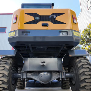 حفارة بعجلات منخفضة الضوضاء بمحرك كوبوتا، متوافقة مع معايير EPA يورو 5، دفع رباعي، متعددة الملحقات للبناء الحضري وحدائق المدن، عرض ساخن - Product Image 3