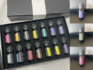 Huiles de massage 100% pures extraîtes <span class=keywords><strong>au</strong></span> CO2, 10 ml, avec logo personnalisé, senteurs <span class=keywords><strong>au</strong></span> choix (Citron Vert, Bergamote, Lavande) pour coffrets cadeaux de luxe – Vente en gros - Product Image 3