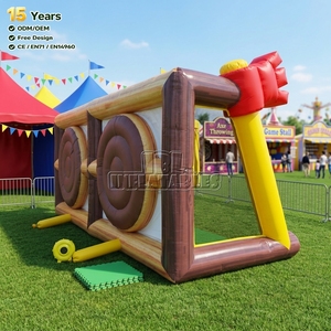 Juego Inflable de Lanzamiento de Hacha de PVC Comercial con Certificación CE, Directo de Fábrica, para Parques de Diversiones, Escuelas, Carnavales, Fiestas y <span class=keywords><strong>Alquiler</strong></span> - Product Image 2