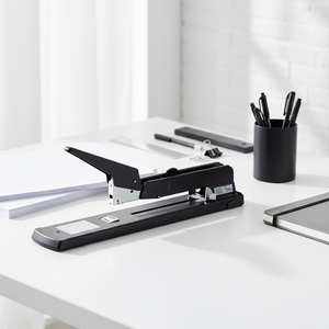 Engrapadora Resistente de 200 Páginas con Botón STD <span class=keywords><strong>para</strong></span> Hogar y Oficina, Ahorra 60% de Esfuerzo, Engrapadora Manual de Metal <span class=keywords><strong>para</strong></span> Documentos Gruesos - Product Image 2