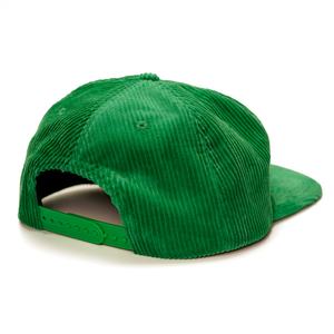 Casquettes de sport en velours côtelé personnalisées, 5 panneaux, logo brodé, casquettes snapback non structurées - Product Image 3