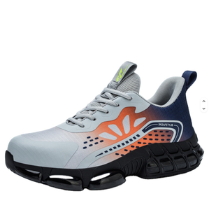 Chaussures de travail et de sport pour hommes et femmes, avec embout en acier et composite, tige en tricot, semelle intermédiaire en TPU, semelle extérieure en PVC/EVA, robustes, durables, excellente sécurité - Product Image 5