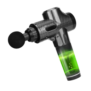 Pistola de Masaje Muscular de Tejido Profundo Portátil de 12 V, Pistola de Masaje de Percusión Muscular Profunda Profesional para el Cuerpo, 30 Velocidades, 6 Cabezales de Masaje - Product Image 3