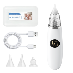 Aspirador Nasal Eléctrico Portátil con Estuche de Almacenamiento, Carga Tipo-C, Potencia de 60kPa, 3 Modos, Removedor de <span class=keywords><strong>Mocos</strong></span> para Bebés, Proveedor Mayorista - Product Image 1