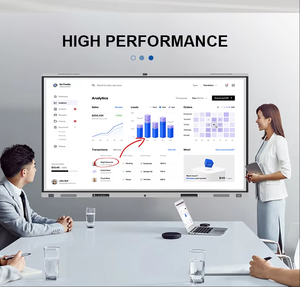 Jometech 65 inch 4K UHD bảng tương tác với 20 điểm cảm ứng 120Hz cho việc giảng dạy tại trường & các cuộc họp trực tuyến - Product Image 3