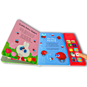 <span class=keywords><strong>Livre</strong></span> audio de jeux éducatifs personnalisés pour enfants pour enfants Tableaux de bandes dessinées <span class=keywords><strong>Livre</strong></span> sonore parlant à bouton-poussoir - Product Image 6