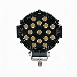 Focos LED de Trabajo de 7 Pulgadas, Venta al por Mayor Directa de Fábrica, Foco Redondo de 51W para Camiones 4x4 Todoterreno, Camiones Volvo, Andamios y Construcción - Product Image 3