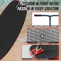 Nouveau design, planche de surf hydrofoil avec poignée en carbone détachable, électrique pour pompage et jeux aquatiques, pour kit de scooter hydrofoil
