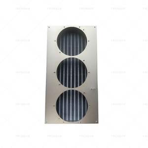 Ss304 Ss316 трубка медный ребро лазерные устройства трубчатый ребристый теплообменник для волоконно-лазерной машины - Product Image 1