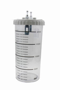 Kinton Montado en la pared Regulador de vacío estándar francés Regulador de succión Regulador de vacío 760mmHg 1L 2L Botella de succión - Product Image 3