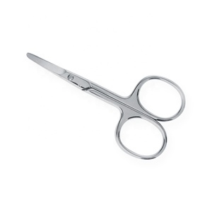 Professional Stainless Steel Right-<b>Handed</b> Straight Blade Cuticle Scissors Fine Tip Precision <b>Nail</b> Cuticle Trimmer for Manicure - Product Image 1