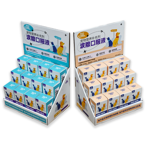 Bán buôn có thể gập lại các tông sóng hiển thị truy cập hộp cho mỹ phẩm lý tưởng cho Lip Balm bao bì và bán lẻ hiển thị - Product Image 5