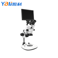 Binocular Pose Diamond Setting Auxiliary Microscope Jewelry Engraving Magnifying Stereomicroscope Jewelry Making Equipment