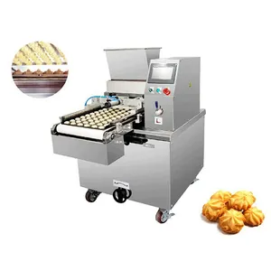 Multi function Sesame Peach Crisp Biscuit Machine Palace roller type sugar cookie making machine