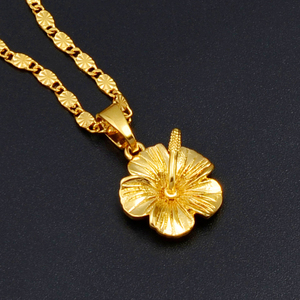 Collar con Colgante <span class=keywords><strong>de</strong></span> Flor <span class=keywords><strong>de</strong></span> Hibisco Hawaiano, Joyería <span class=keywords><strong>de</strong></span> las Islas Marshall, <span class=keywords><strong>Puerto</strong></span> <span class=keywords><strong>Rico</strong></span>, Guam, Micronesia, Pohnpei, Regalos <span class=keywords><strong>de</strong></span> Boda # 239606 - Product Image 2