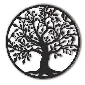 <span class=keywords><strong>Décoration</strong></span> <span class=keywords><strong>Murale</strong></span> Métallique 3D Arbre de Vie 40cm pour Intérieur et Extérieur, <span class=keywords><strong>Décoration</strong></span> <span class=keywords><strong>Murale</strong></span> en Fer pour Chambre, Motif Abstrait, <span class=keywords><strong>Décoration</strong></span> <span class=keywords><strong>Murale</strong></span> pour la Maison, Vente en Gros - Product Image 4