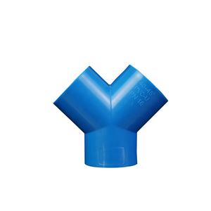 Raccords de tuyauterie d'alimentation en eau <span class=keywords><strong>PVC</strong></span> <span class=keywords><strong>Y</strong></span> Tee raccord coudé en <span class=keywords><strong>pvc</strong></span> - Product Image 2