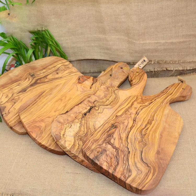 Olive Wood Cutting Board Chopping Kitchen Boards Natural Wooden