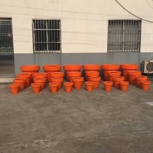 Jardinières d'extérieur en fibre de verre pour plantes, pots modernes de grande taille pour plantes - Product Image 6