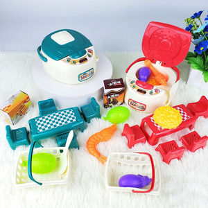 Juego de Cocina de Plástico Realista para Niños y Niñas, Juego de Utensilios de Cocina de Juguete con <span class=keywords><strong>Estufa</strong></span> de Gas en Caja - Product Image 2