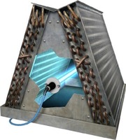 Purificateur d'air à lumière ultraviolette germicide UV 100-240V pour système HVAC, lampe UV pour conduits d'air