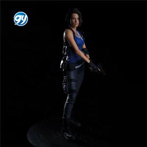 เรซิเดนท์อีวิล จิล วาเลนไทน์ ลีออน เคนเนดี ฟิกเกอร์โมเดลขนาด 1/6 รุ่นลิมิเต็ดอิดิชั่น ของตกแต่งเกม บรรจุกล่อง ของสะสม งานฝีมือพลาสติก - Product Image 3