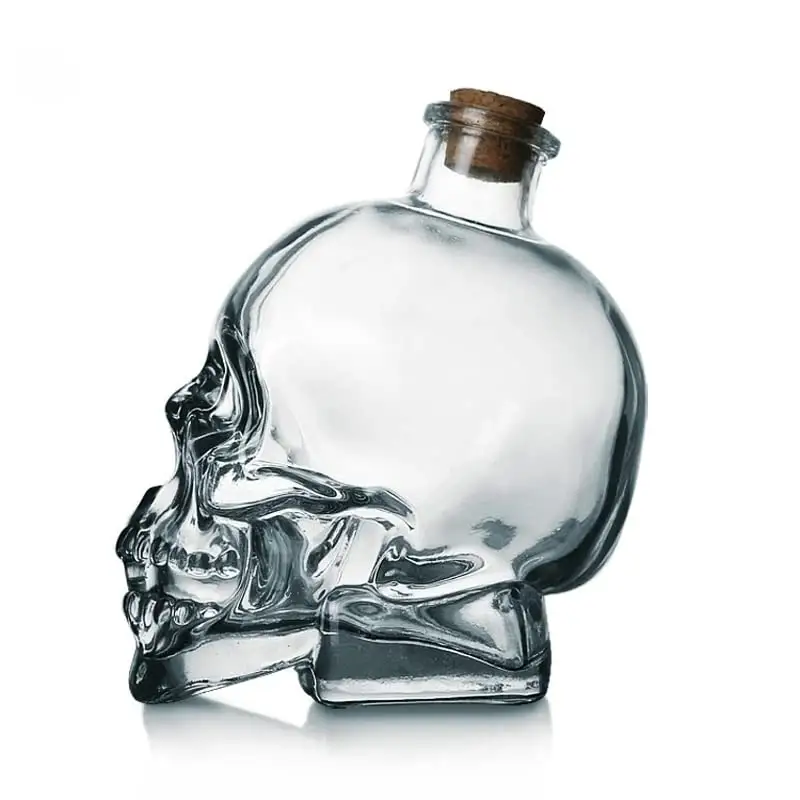 Creative Crystal Skull Head Shot Glass Party Transparent Champagne Cocktails Beer Coffee Wine Bottle