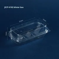 X102 Zhejiang Boîte d'emballage transparente anti-buée personnalisable pour rouleaux de gâteau, trapézoïdale, pour rouleaux de serviettes, boîte intégrée
