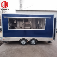 Camion de restauration de rue avec cuisine mobile Remorque pour hot-dogs et chariot à glaces à vendre Carrito De Comida pour la restauration d'événements