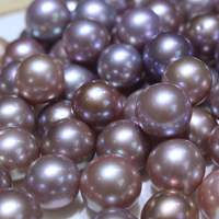 Perles d'eau douce naturelles en vrac 9-13 mm Grade AAA Forte brillance Micro-imperfections Matière première pour la fabrication de bijoux DIY Marque MIUXI
