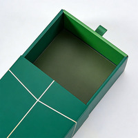 Boîte à cosmétiques de luxe personnalisée avec gaufrage et laminage mat, matériaux recyclés, doublure en éponge, emballage personnalisable