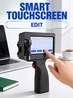 Imprimante jet d'encre portable 12.7 T8, imprimante de codes QR, codes-barres, numéros de lots, logos, dates d'expiration, pistolet d'impression d'étiquettes, 25 langues, non cryptée