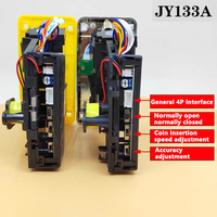 Simulateur de course de voiture d'arcade jeu carte mère Console Machine moto à jetons direction coque plastique arcade anglais