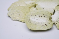 China Groothandel Bulk Hot Sales FD Gefroren Gedroogde Kiwi Schijfjes Natuurlijke Zoete Snack Vacuüm Verpakt
