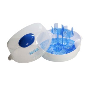 Esterilizador de botellas para horno microondas con capacidad para 5 botellas - Product Image 1