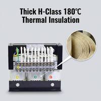 Transformador de Aislamiento Monofásico Tipo Seco, Bobinado de Cobre Puro, Baja Elevación de Temperatura, Diseño Robusto con Estructura de Acero