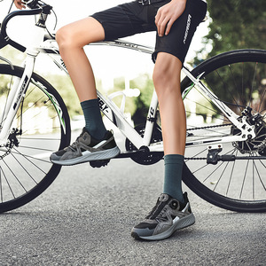 Cycling Shoes With Swivel Buckle Breathable Mesh EVA Sole For Men And Women Road Mountain Bike Footwear - Product Image 4
