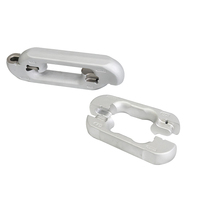 Conector de Cadena para Minería de Alta Resistencia, Eslabón de Acero Aleado Forjado para Uso Industrial en Transportadores y Elevadores