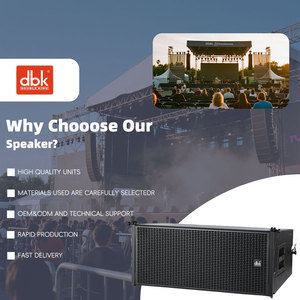 Dbk Professionele Dual 10 Inch Line <span class=keywords><strong>Array</strong></span> Actieve Luidsprekers Podium Bruiloft Full-Range Powered Speakers La System Concert Podium Audio - Product Image 6