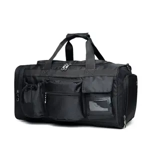 Saco impermeável Duffle Gym Bag para mulheres e homens Saco leve Duffel com bolso garrafa de água para esportes Gym Travel