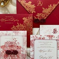Cartes d'invitation de mariage bordeaux en papier sulfate de luxe, impression personnalisée, élégantes invitations de mariage pour cérémonie et fête