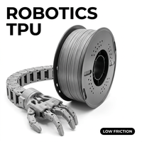 BIGGOLDEGG Filament TPU 1,75 mm 95A 1 kg Haute Précision Faible Frottement Résistant aux Produits Chimiques/Graisses Résistance à la Traction 35 MPa Industriel