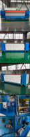 Machine à repasser à rouleaux entièrement automatique ZG 1-6, largeur de repassage 1m-3m, chauffage gaz/vapeur/électrique, 380V 1.5KW, pour blanchisserie