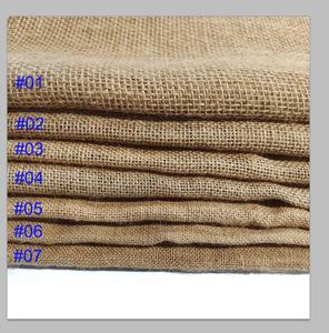 Vente en gros <span class=keywords><strong>de</strong></span> rouleaux <span class=keywords><strong>de</strong></span> tissu <span class=keywords><strong>de</strong></span> <span class=keywords><strong>jute</strong></span> naturel 100% teint pour sacs et housses, accessoires <span class=keywords><strong>de</strong></span> mode pour filles - Product Image 3